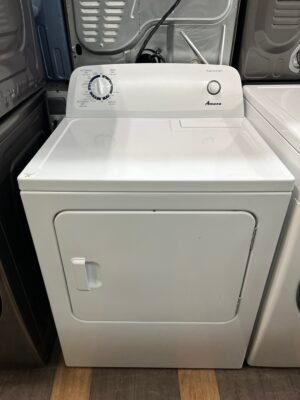 Refurbished Amana YNED4655EW1 29" dryer in high-efficiency design