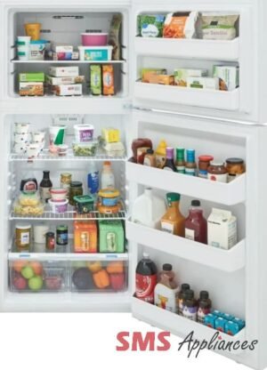 Frigidaire 18 Cu. Ft. Top Freezer Refrigerator FFHT1814YW - Image 5