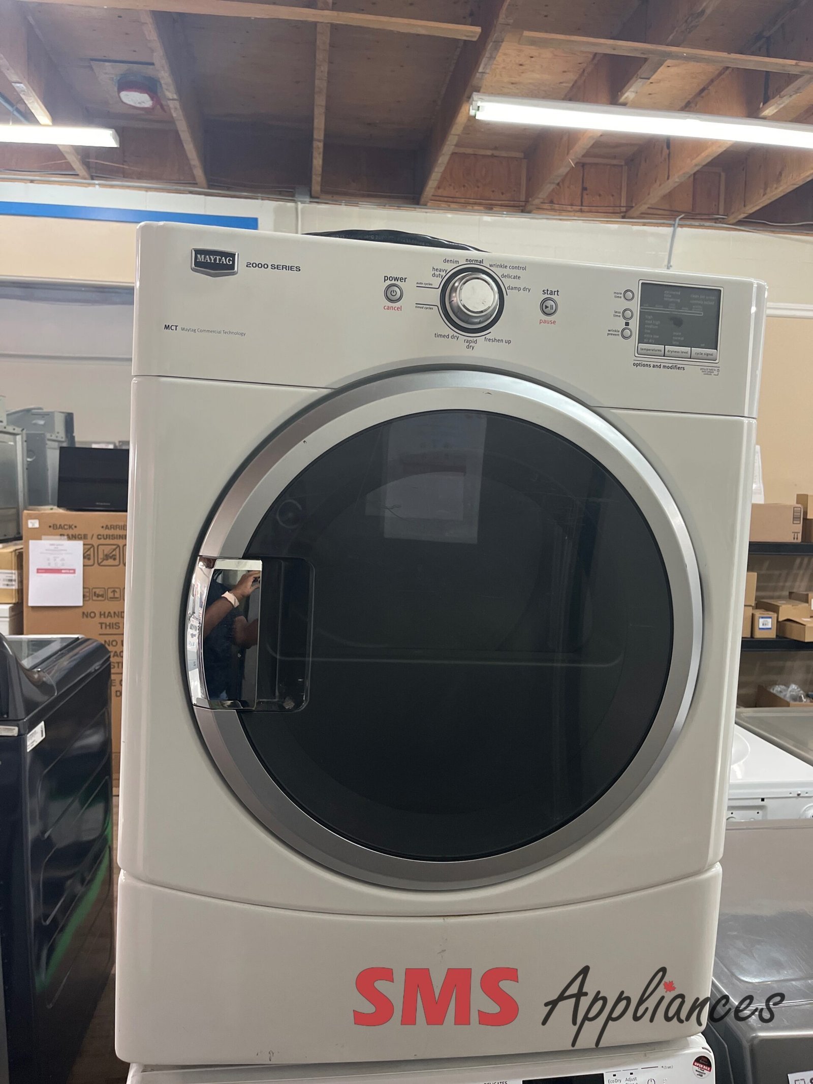 Refurbished-Dryers-YMED200XW1-1-scaled-1.jpg Refurbished Dryers YMED200XW1 Maytag - Image 1